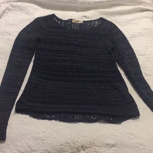 Hollister sparkly sweater